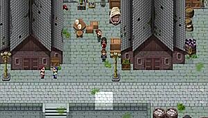 check out henteria chronicles 3 part 3 in english, it's pixel art with no animated scenes
