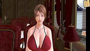 My New Family 213 in Erotic Cartoon Game Action
