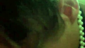 samantha sucks that big cock, brunette wife homemade monster sucking session