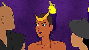 Jeg ser animeret erotika med King Noire og Kendal Good