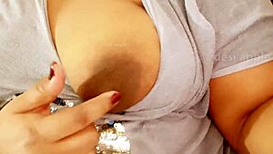 Bangla College Student Shows Off Sexy Big Tits in Wild Group Action