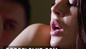 wanna see sybil in romantic spooning and riding?