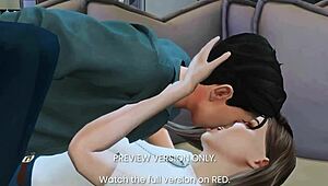 my art professor season 3 episode 1 preview in 3d hentai