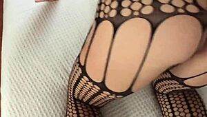 This amateur model took a hard pounding with cum facial!