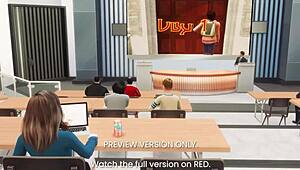 my art professor season 3 episode 1 preview in 3d hentai