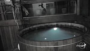 Oh yeah, I'm cumming in the hot tub with a surprise at the end, watch till the finish!
