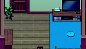 Hentai Game: Daily Life of My Countryside - Español Parte 10 - Bathroom Bang and School Pool Spy