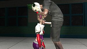 I love Harley's deepthroat and facial, xray style