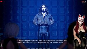 Ms Denvers en ep 41 da un show erótico en el escenario.