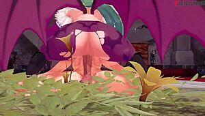 Morrigan Sends Us To 3D World For Fucking Fantasy