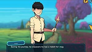 Hey, you think you can handle stripping this bratty princess Sophia naked in the hentai game?