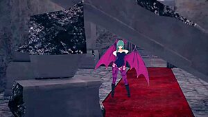 Morrigan Sends Us To 3D World For Fucking Fantasy