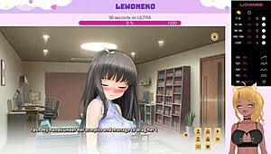 LewdNeko feels intense passion playing Love Cubed part 4