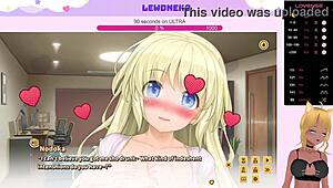 LewdNeko feels intense passion playing Love Cubed part 4