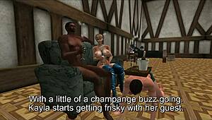 The Cuckold Goddess Wife in Anal Orgasm