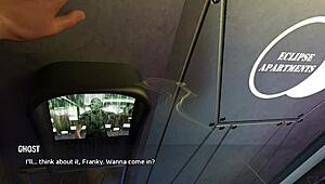 Hot Babe Dances Before Fucking in Game.