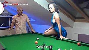 come on, let’s have wild sex on this pool table tonight!