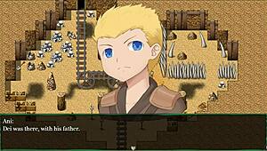 Boldly enter the cathedral to ravage half-naked blonde goddesses