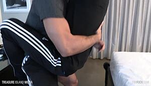 stretching him out with bareback action and loading him up 😏💦