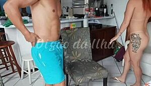 Overwhelmed By Passion During Blowjob And Banging With Beautiful Redhead Neighbor