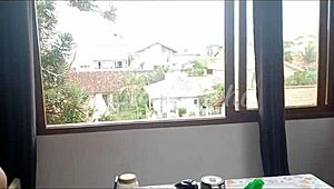 Overwhelmed By Passion During Blowjob And Banging With Beautiful Redhead Neighbor