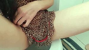 what's the naughty girl doing without panties?