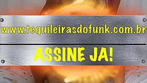 Sexy Debora Fantine delivers a hot footjob with her Brazilian charm. 😘