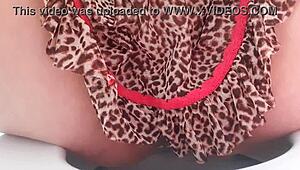 what's the naughty girl doing without panties?