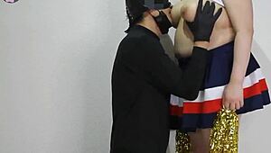 Cheer Costume Squirting Second Time Big Release
