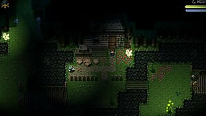 Sexy farmer exposin her pussy outside