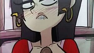 Boa Hancock Titfuck Loop Shows Anime Babe Squeezing Cock with Her Big Tits in Hentai Action