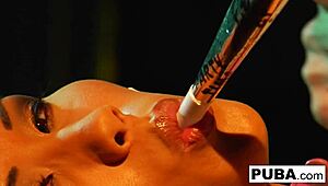 jessica slowly strips her clothes, revealing her nude body