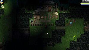 Sexy farmer exposin her pussy outside