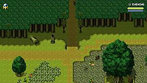 Sexy farmer exposin her pussy outside