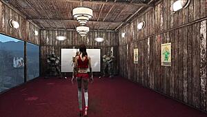 Fallout 4 fans explore fashion number 203 with special wardrobe 9 in part 1! This cute brunette 3D anime style shines.