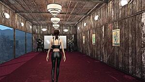 Fallout 4 fans explore fashion number 203 with special wardrobe 9 in part 1! This cute brunette 3D anime style shines.