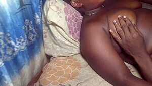 hot threesome with two girls moaning over big cock