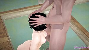 bleach hentai 3d rukia in intense pov action