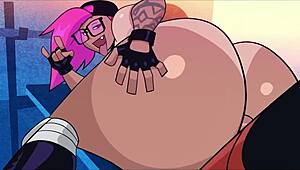 Hey, check out this wild cartoon adventure with princess ethel getting into some steamy anime action