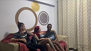 yo, my stepson brought a friend over for double penetration with me