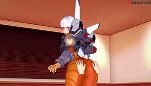 valkyrie blowjob pov contrasts with apex legends fantasy