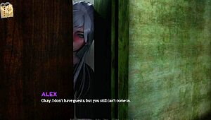 in eternum 189, characters say, 'explore this hentai game world together'