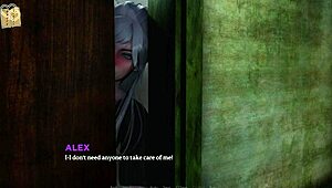 in eternum 189, characters say, 'explore this hentai game world together'