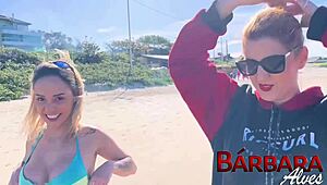 did i go to the beach with my friend and then masturbate at home thinking of her? pernocas bárbara alves