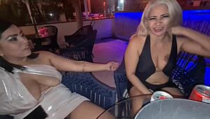 Aventuras Do Casal Mattos - Swingers Fucking in Public with Pussy Out at Party!