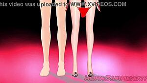 hentai3animesextv shows my favorite ama dancing and banging wild in 3d