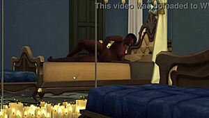 黛米猛揉自慰高潮