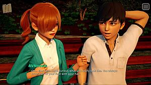 My bully is my lover playing intense game with homemade lover action