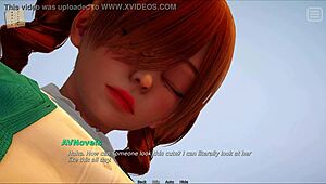 My bully is my lover playing intense game with homemade lover action