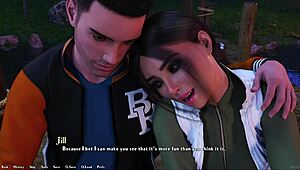 being a dik 190 - just chilling at the lake with jill on a cute date